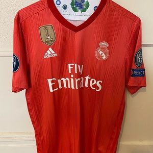Real Madrid Jersey Authentic 2018 2019 Third LARGE Shirt Adidas DP5441
